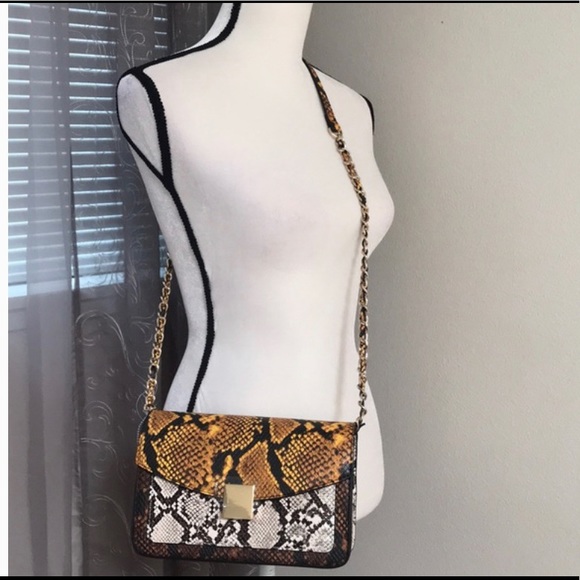 Aldo Anniesa snake print chained bag multicolored - Picture 4 of 4